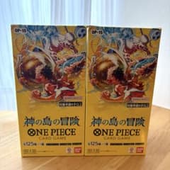 ワンピースカード 神の島の冒険2box テープカット - メルカリ