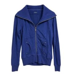DIESEL ジップアップパーカー ブルーのサムネイル
