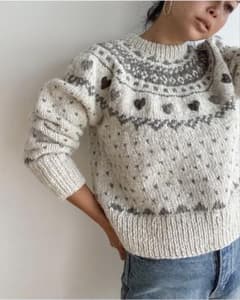 searoomlynn　NPL HMハートノルディックニット Sea Room lynn NPL HMハートノルディックニット - メルカリ