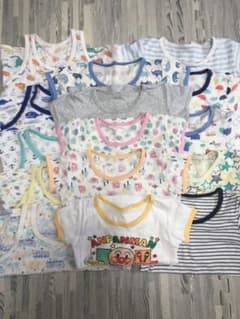肌着15枚まとめ売り☆アンパンマンありのサムネイル
