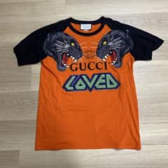 gucci タイガー　loved 半袖カットソー gucci タイガー loved 半袖カットソー | Mercari