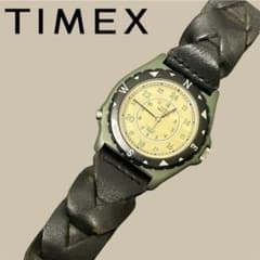 TIMEX INDIGLO タイメックスアドベンチャー 腕時計 クォーツ カーキ