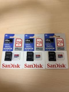 新品・未開封・国内正規品SanDisk Ultra microSDXC 256 - 3