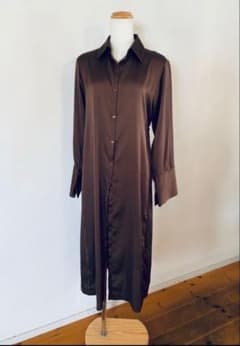 AMERI ブラウン ロングシャツのサムネイル