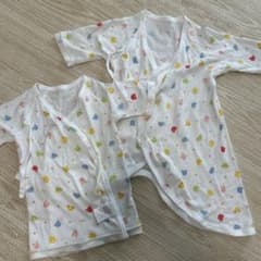 ミキハウス 新生児　コンビ肌着 短肌着 サイズ50 (50〜60)のサムネイル