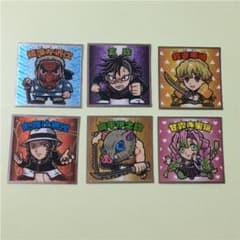 鬼滅の刃マンチョコ　ビックリマン　善逸、伊之助などのサムネイル