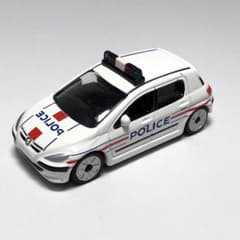 キャラウィール Taxi3 ホットウィール プジョー パトカー