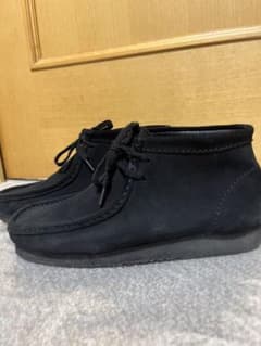 クラークス オリジナルス Wallabee ワラビー ブーツ Clarks 黒のサムネイル