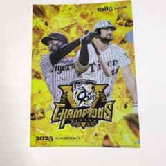 限定　阪神優勝記念クリアファイルのサムネイル