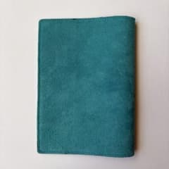 CRAFTWORK PRODUCTS ブックカバー スエード ターコイズ 文庫本のサムネイル