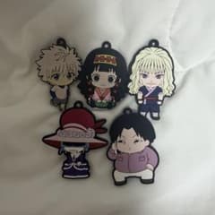 HUNTER×HUNTER ラバーマスコット 5種セットのサムネイル