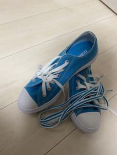 CONVERSE 24cm BLUE めっちゃ軽いのサムネイル