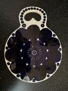 ARABIA フィンランド 花柄プレート 鍋敷き カッティングボード