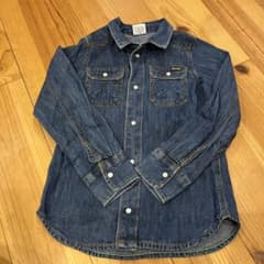 F.O.KIDS ビッグハーティッドデニムシャツ 120のサムネイル