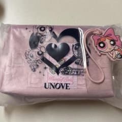 新品♡UNOVE パワーパフガールズ ピンクポーチ、タグセットのサムネイル
