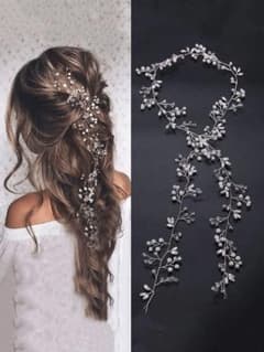 クリスタルヘアアクセサリーのサムネイル