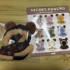 ディズニーストア シークレット ポンチョ 黒 ブラックSECRET PONCHOのサムネイル