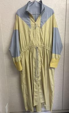 DRESSLAVE ロングコート イエロー グレーのサムネイル