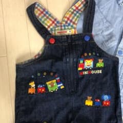 しょう様専用　ミキハウス オーバーオールのサムネイル