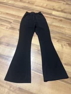 X-girl フレアパンツ ブラックのサムネイル