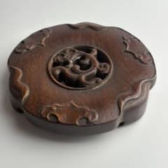 中国 木製 花台 香炉台 置物 台座 中国 ミニ 木製 花台 香炉台 置物 台座 - メルカリ