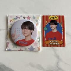 大西風雅 缶バッジ プロフィールカード セットのサムネイル