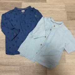 H&M  お洒落シャツ　２点セットのサムネイル