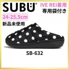 SUBU✨IVE レイ着用 ドット 水玉 1 24-25.5 サンダルスリッポン - メルカリ
