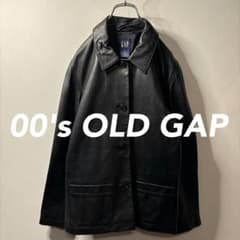 00's OLD GAP 本革 ラムレザー ジャケット ブルゾン ギャップ - メルカリ