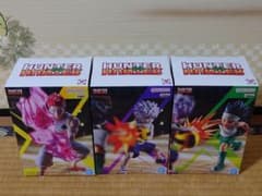 HUNTER×HUNTER 피규어 3종 세트①
