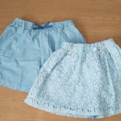 とめ様専用です。ユニクロ gu キュロット ２枚セットのサムネイル