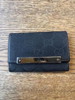 GUCCI GG柄 キーケース ブラックのサムネイル