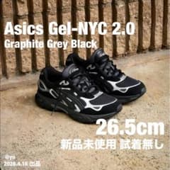 Asics Gel-NYC 2.0 Graphite Grey Black 新品 - メルカリ