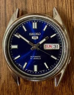 d*7様 SEIKO 自動巻き腕時計 セイコー5 裏スケルトン 7S26-048 - メルカリ