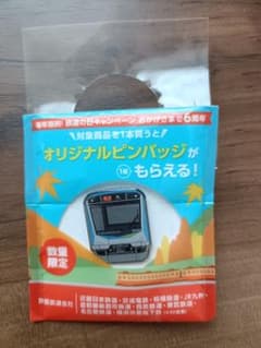 鉄道の日キャンペーン オリジナルピンバッジ 非売品　ノベルティ　JR 京成のサムネイル