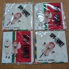SPY×FAMILY CODE: White ハンカチ 4枚 アーニャ ボンド