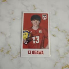バレーボール男子日本代表 小川智大 ステッカー 2枚セット モバガチャ