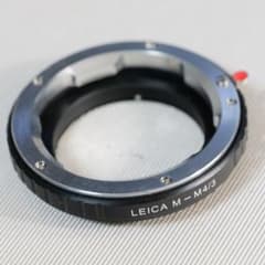 LEICA M－M4/3 マウントアダプター (ライカM→マイクロフォーサーズ)