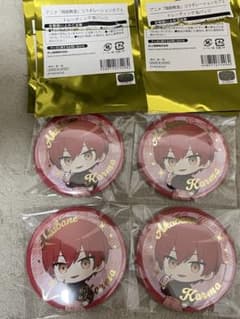 暗殺教室スイーツパラダイススイパラ缶バッジ赤羽業4点SD|mercari