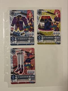 アイカツ 音城セイラ パープルパンク ブルーチェックパンク