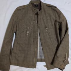 PS　Paul Smith　グレンチェックブルゾン　ジャケット　Lのサムネイル