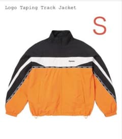 Supreme Logo Taping Track Jacket Orange - メルカリ