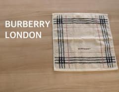 BURBERRY バーバリーロンドン ハンドタオル ベージュ ウォッシュタオルのサムネイル