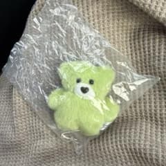 mojojo ライトグリーン クマ型ぬいぐるみのサムネイル