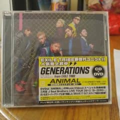 GENERATIONS ANIMAL CD+DVDのサムネイル