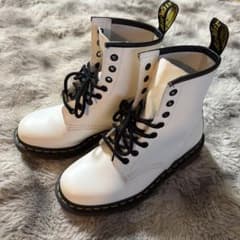 Dr.Martens 1460 8ホール ホワイト UK4 EU37 美品
