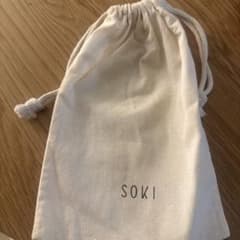 SOKI 巾着袋 コットンポーチ 小物入れのサムネイル