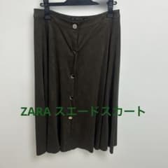 ZARA スエードスカート Mサイズのサムネイル