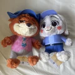 ズートピア ぬいぐるみ ニック ジュディ FukuFuku - メルカリ