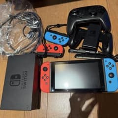 Nintendo Switch 本体 ジョイコン 青/赤/緑 プロコン付き Nintendo Switch 本体 プロコン、青/赤 ジョイコン付き - メルカリ